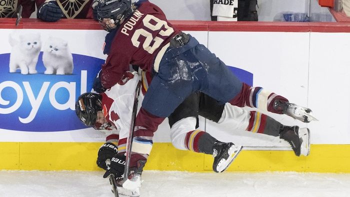 Two hockey players