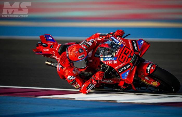 MotoGP results of the Qatar Moto Grand Prix 2025 in Losail Qatar