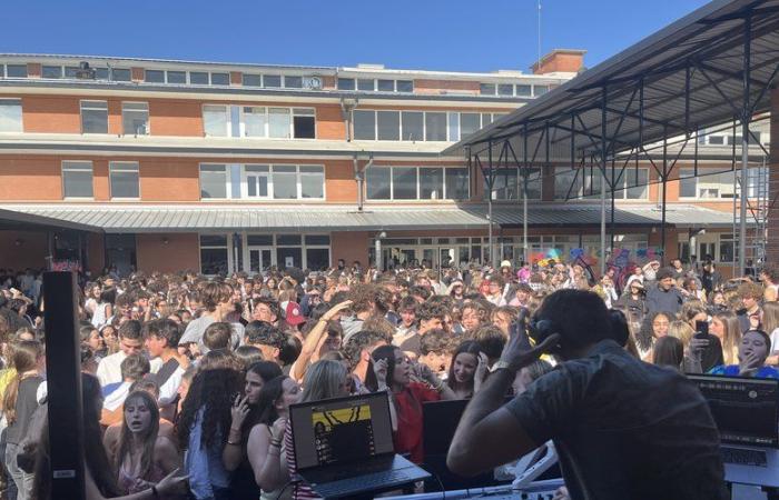 Cugnaux. Dream day at Henri Matisse high school