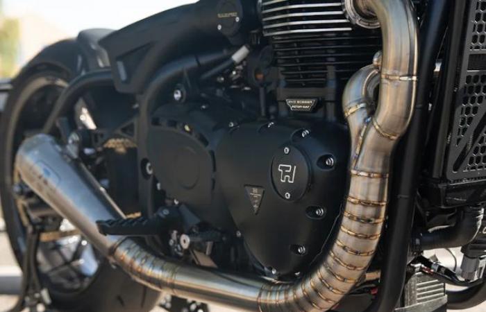 Motorcycle preparations – The Triumph Evo Bobber by Thornton Hunged