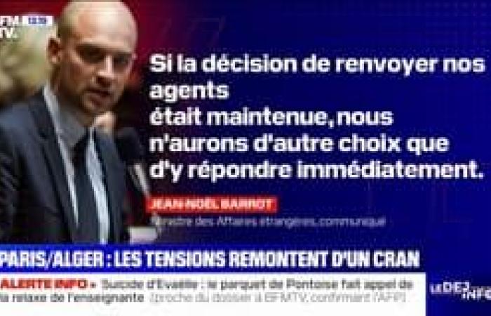 Paris expels 12 Algerian consular agents and recalls its ambassador