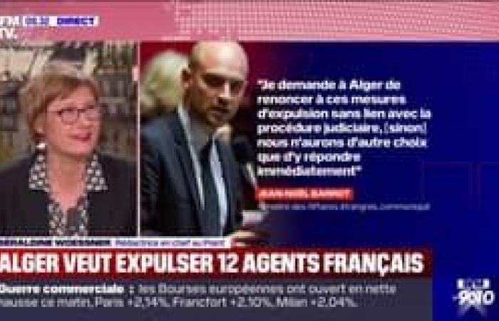 Paris expels 12 Algerian consular agents and recalls its ambassador