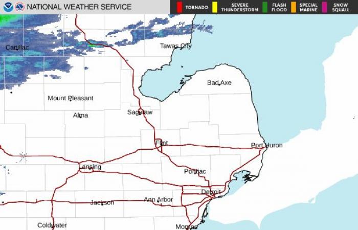 Michigan winter storm will create snow, wind gusts Monday, Tuesday