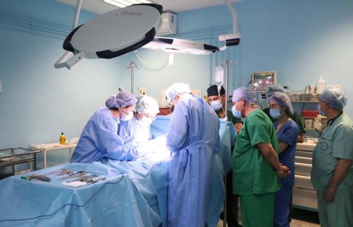 Success of the first cardiac surgery operation on an infant