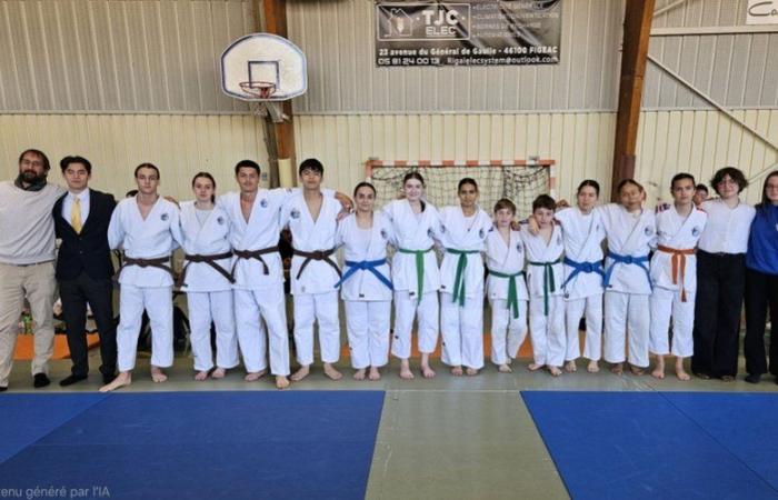 Boisse-Penchot. The first judokas in the general classification of Aveyron clubs
