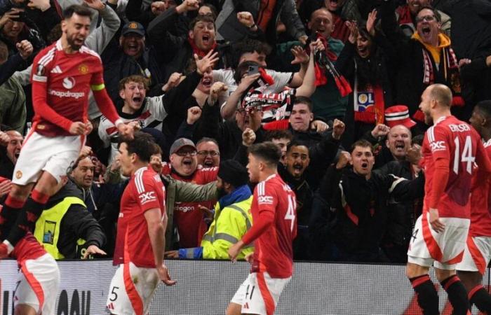 Lyon eliminated from the Europa League by the Red Devils after a stunning match