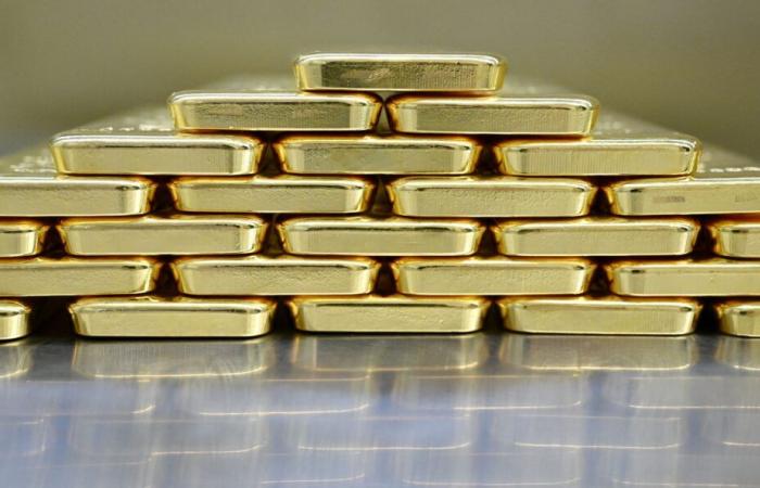Gold is starting to return to Switzerland from the United States after being excluded from the customs duties imposed by Trump