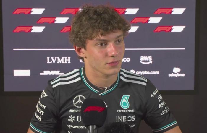 F1 Saudi Arabia: Kimi Antonelli, an impressive rookie in search of learning