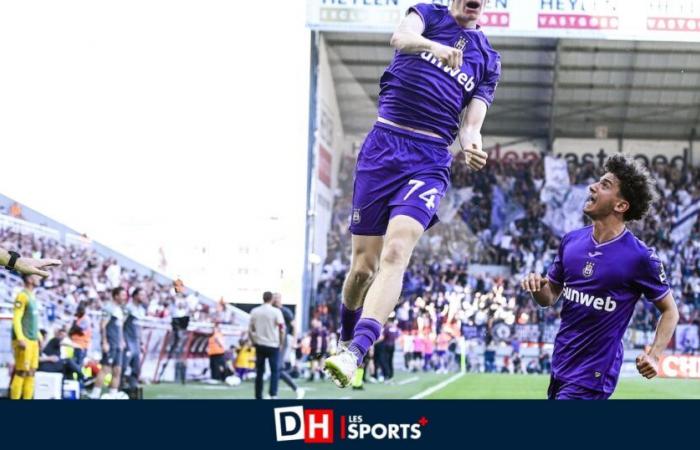 Nathan de Cat dedicates his goal to his girlfriend … Sarah Duranville, who plays in Dortmund: “I said to him: If I go up, I mark”