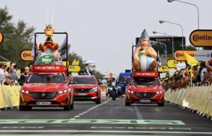 The Tour de France … in giant leek?