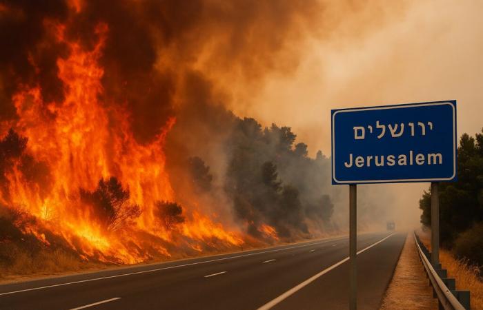 Israel on maximum alert against major fires near Jerusalem