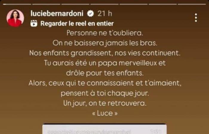Death of Grégory Lemarchal: the overwhelming homage of Lucie Bernardoni