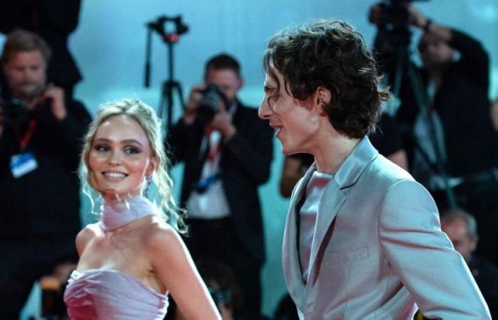 Lily-Rose Depp and her ex Timothée Chalamet meet but have a moment of discomfort