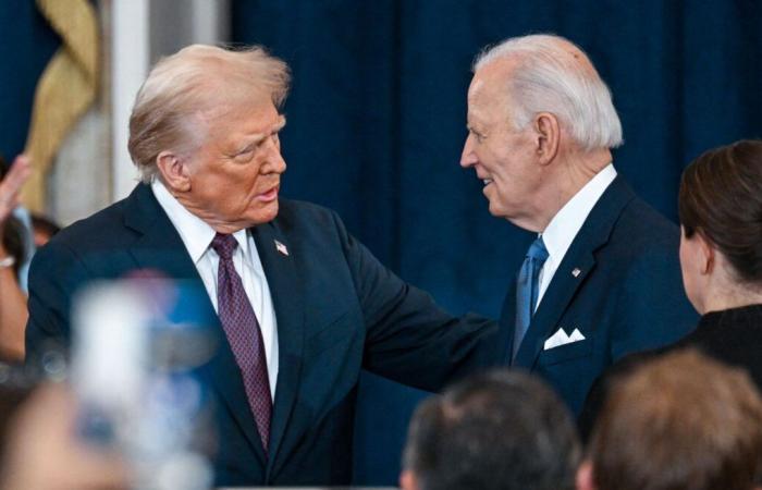 After 100 days, Donald Trump remains obsessed by Joe Biden