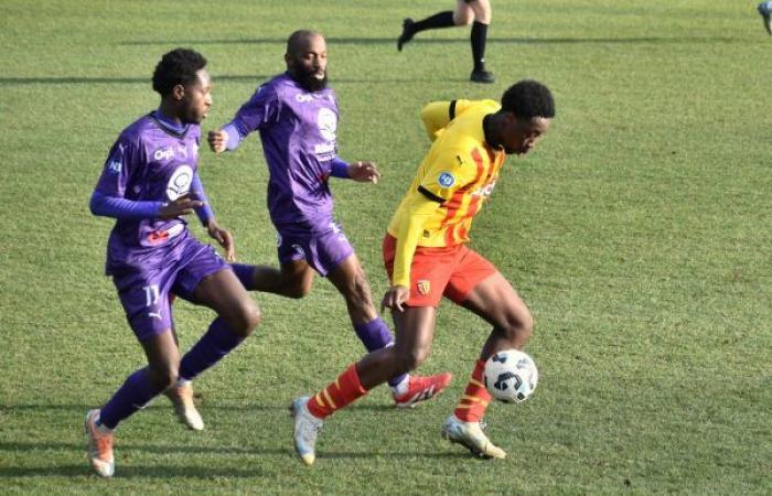 A friendly match on the menu for the RC Lens reserve against the Jean-Marc Guillou Academy (CIV)