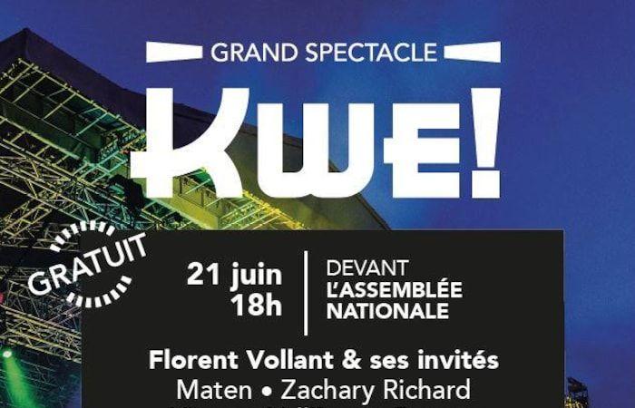 Zachary Richard, Florent Vollant and Vincent Vallières gathered in Kwe!