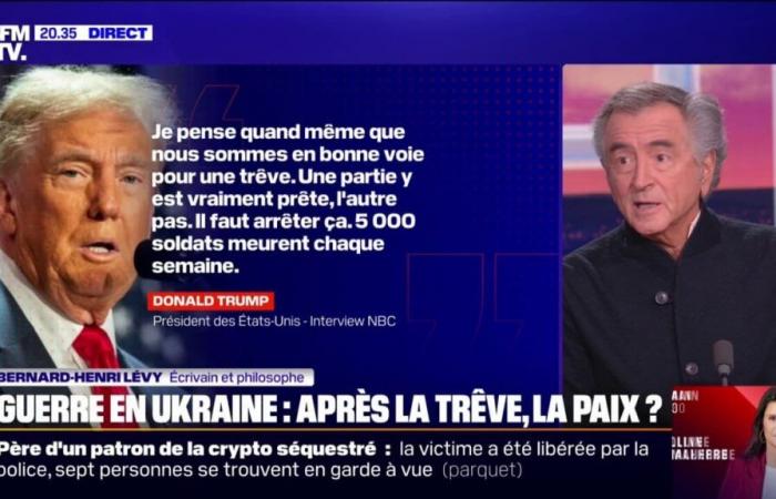 For Bernard-Henri Lévy, writer and philosopher, “you need just peace”