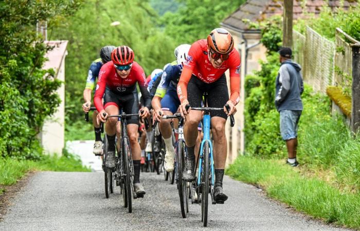 Cycling (Hard Classic train, Souvenir Antonin Landré): A Téo Goisnard (Besançon) the stage, to Mathias Ribeiro da Cruz the victory