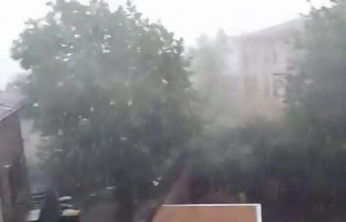 Halm thunderstorms fall in the region