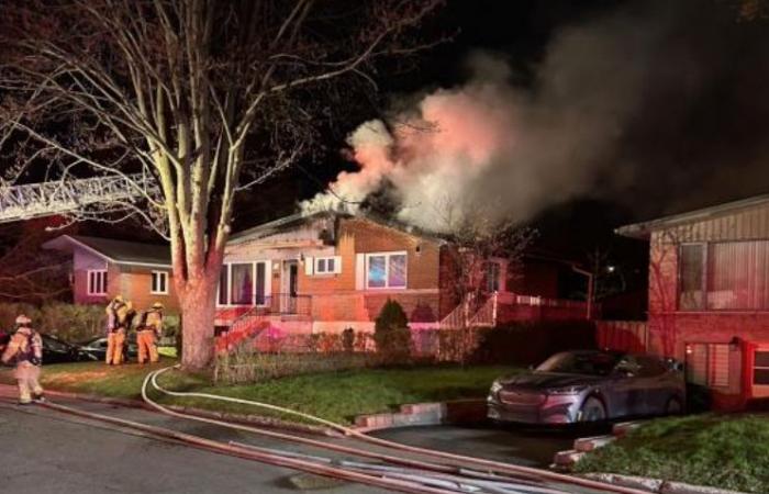 $ 350,000 of damage in a fire in Sainte-Dorothée