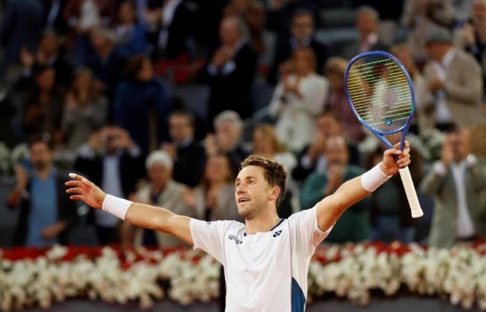 Casper Ruud wins his first Masters 1000 in Madrid, beating Jack Draper
