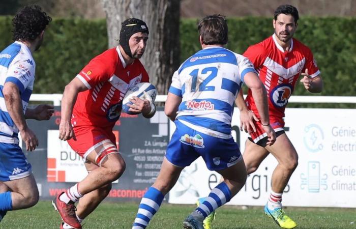 Rugby (Federal 2). Casteljaloux forced the dam in Decazeville to invite itself into the 16th finals