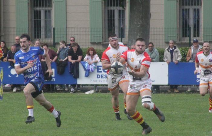 Amateur rugby-Federal 1: The good deal of Isle-Jourdain, winner of the first round of his eighth finals against Céret