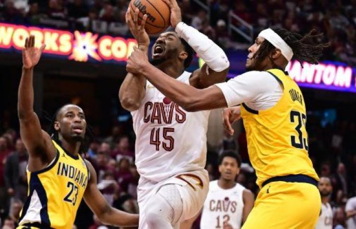 The pacers strike very, very strong at Cleveland! • USA basketball