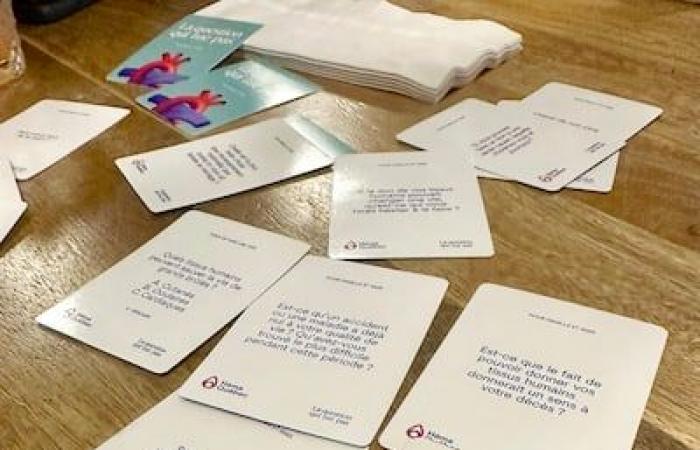 Saved by human tissue transplants, they implore families to respect the choice of deceased who have signed the endos of their health insurance card