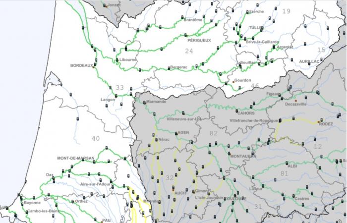 Vigilance yellow rain-innon and floods this Monday, May 5 in the Hautes-Pyrénées, the Pyrénées-Atlantiques, La Haute-Garonne, Le Gers, Le Tarn-et-Garonne, L’Ariège
