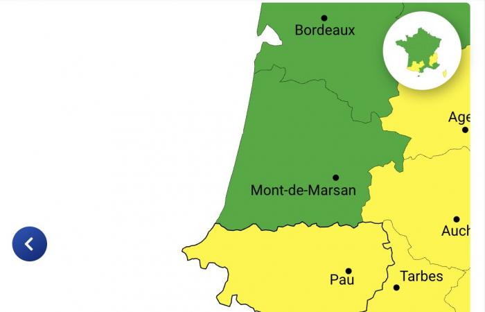 Vigilance yellow rain-innon and floods this Monday, May 5 in the Hautes-Pyrénées, the Pyrénées-Atlantiques, La Haute-Garonne, Le Gers, Le Tarn-et-Garonne, L’Ariège