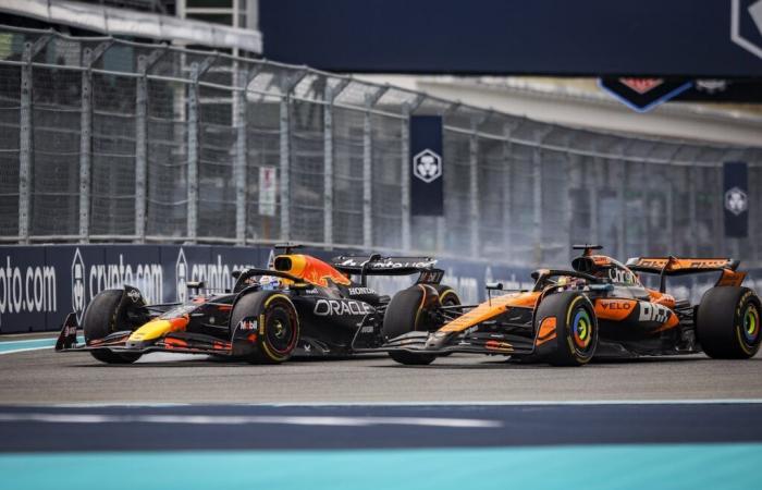 “With Max, it’s an accident or we don’t go,” reacts Lando Norris after the Miami GP