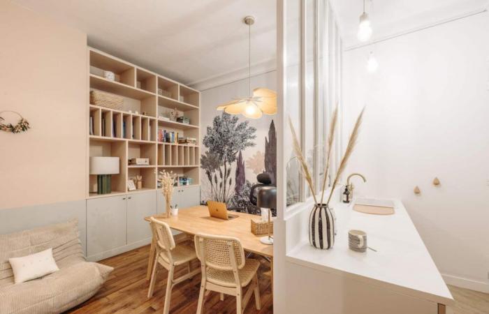 An old studio in Paris changes its destination in style thanks to Happy Pog