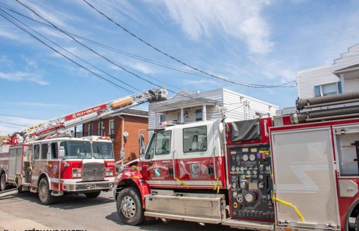 Start of fire quickly mastered on rue Saint-Vincent