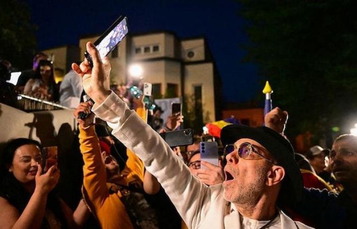 In Romania, the extreme right dominates the first round of the presidential election
