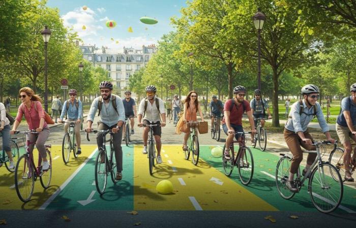 The bicycle wins France: a cycling revolution