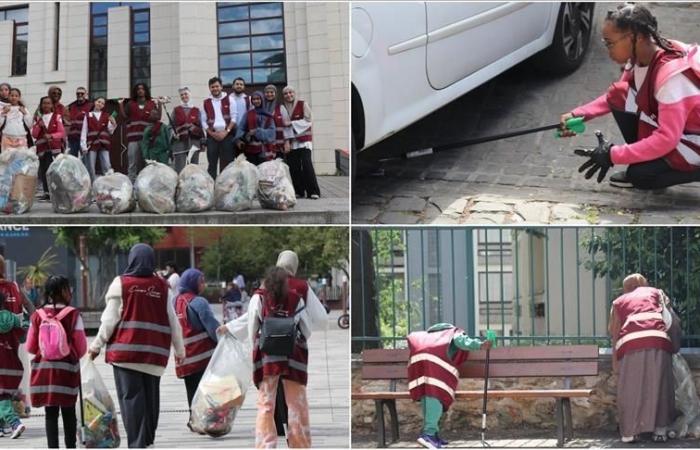 Muslim citizens sensitize the environment by collecting waste in 19 cities in the country