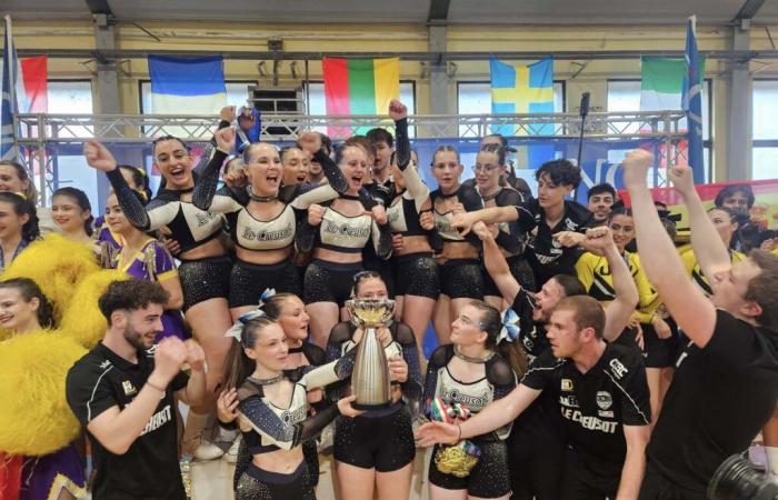 Euro University Sport in Milan: Gold for the Creusot Cheerleading team and money for girls in Beach Volley