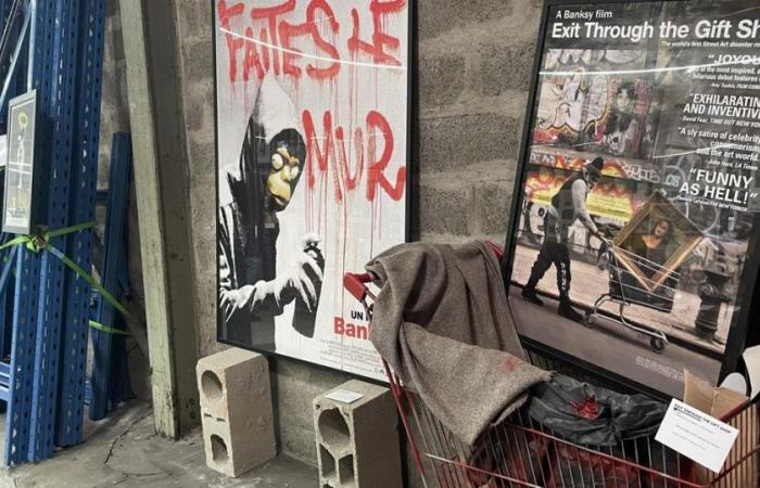 Over 250 works by the famous street artist exhibited for free