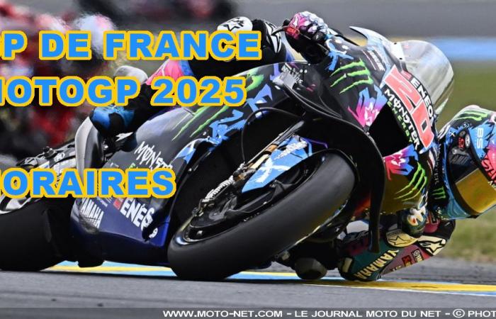 Hours of the Grand Prix de France MotoGP 2025, in clear on Canal+