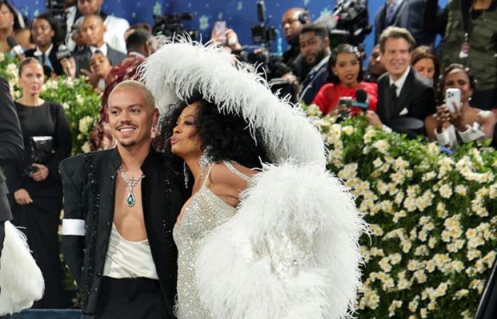 Diana Ross, 81, Shuts Down Met Gala Carpet in Massive 18-Foot Shawl