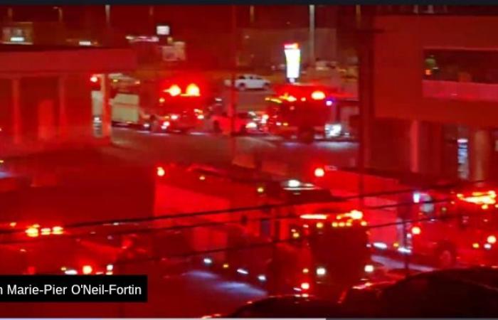 Quebec 00 h 05: Fire in progress in Charlesbourg
