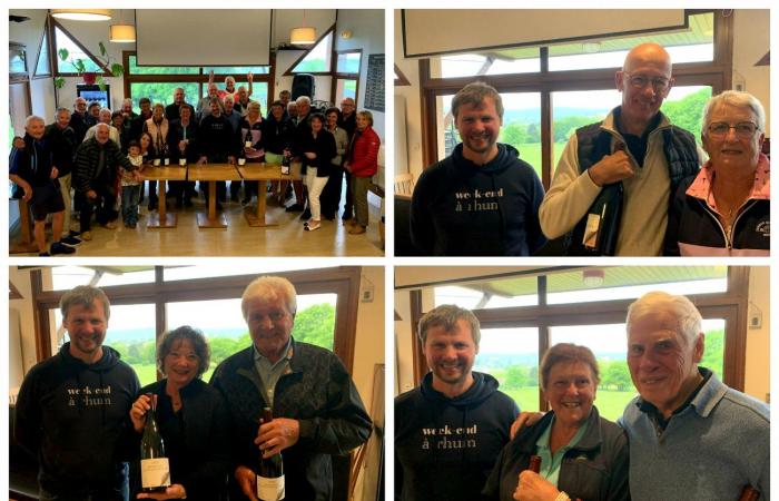 Golf: Julie and Christian Petite win the 20th Laly Cup