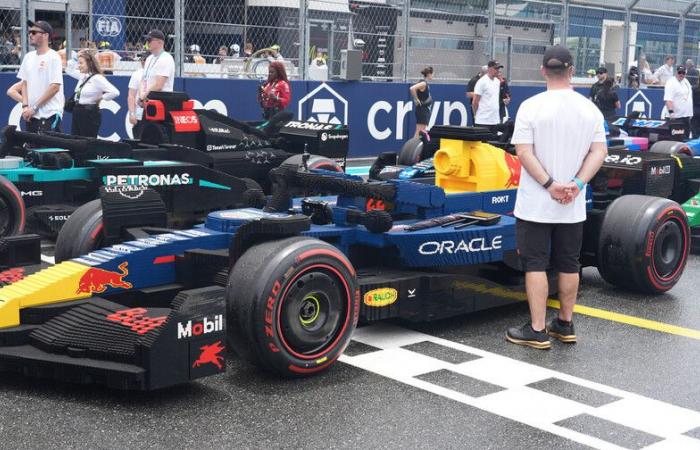 Guess what’s going on when you give F1 drivers of LEGO cars