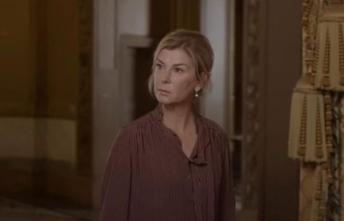 Michèle Laroque used a lining for a very special reason in this film that is a hit on Netflix