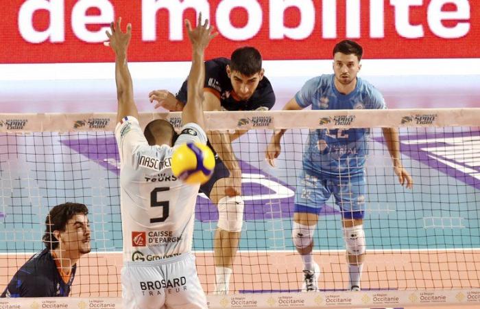 Beaten by Tours at the end of the fifth set of the third match, Montpellier says goodbye to his title dreams
