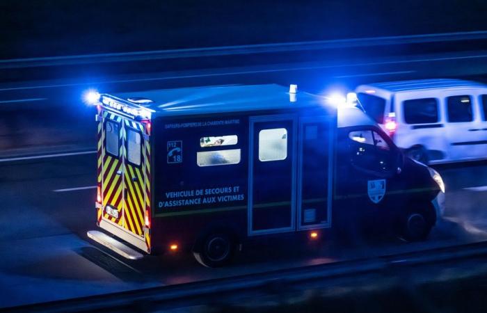 During the night, a road accident made 4 victims, 2 of which in absolute emergency, 17 firefighters mobilized on the intervention