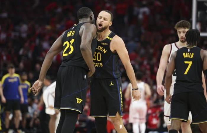 Golden State wins in Houston and qualifies for the second round of the NBA playoffs