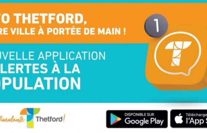 Thetford is launching its new population alert application