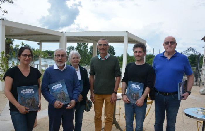 The comic book “La Maison des enfants” was dedicated to Moissac